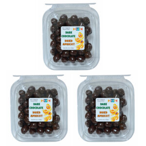 Dark Chocolate Apricot Bites Combo, 3 Tubs