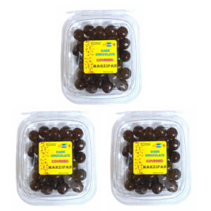Dark Chocolate Marzipan Bites Combo, 3 Tubs